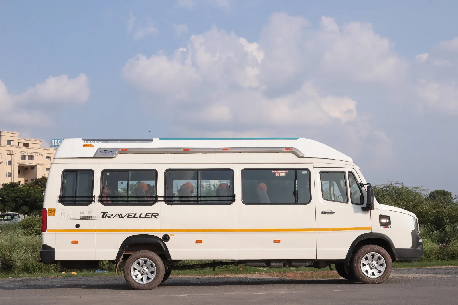 Force Traveller front exterior view